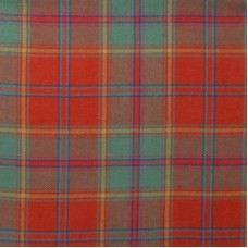 Reiver Light Weight Tartan Fabric - All Ireland Red